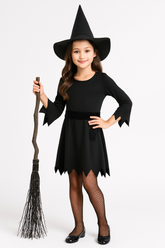 Little Witch Halloween Costume for Girls